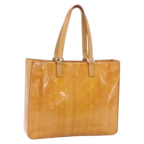 LOUIS VUITTON Monogram Vernis Columbus Bag Marshmallow Pink M91032 Auth ep11832